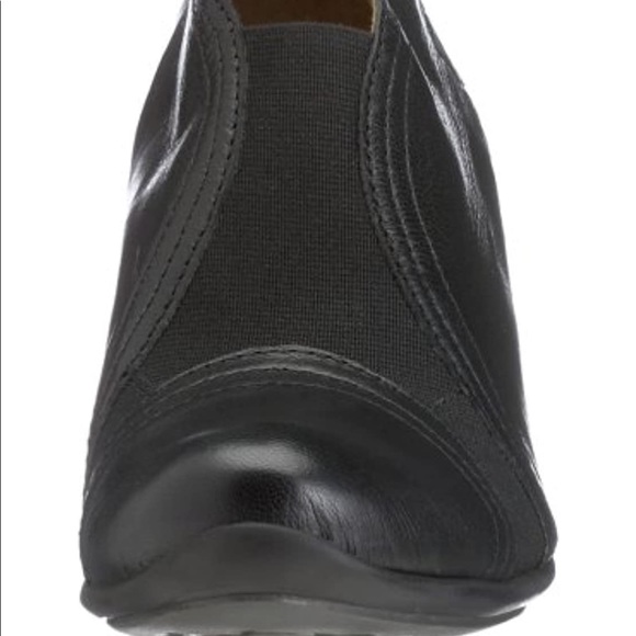 Fly London Leather Sonny Ankle Boot in black - Picture 8 of 10